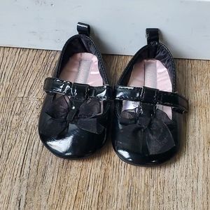 Carter's This Child Of Mine Black Baby Dress Shoes